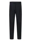 Pt Torino Virgin Wool Pants In Black