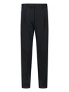 Pt Torino Virgin Wool Pants In Black