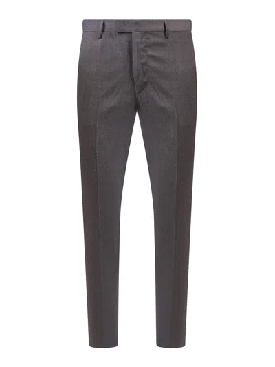 Pt Torino Virgin Wool Pants In Gray