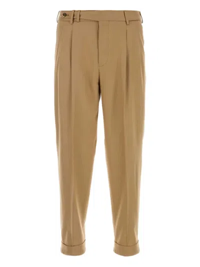 PT TORINO VIRGIN WOOL STRAIGHT-LEG TROUSERS