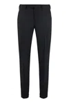 Pt Torino Man Pants Midnight Blue Size 34 Virgin Wool