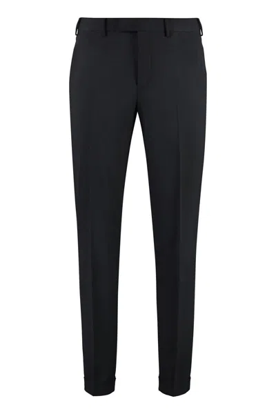 PT TORINO PT TORINO VIRGIN WOOL TAILORED TROUSERS