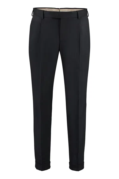 PT TORINO VIRGIN WOOL TAILORED TROUSERS