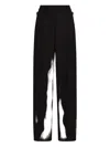 Pt Torino Virgin-wool Trousers In Black