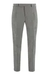 Pt Torino Virgin Wool Trousers In White