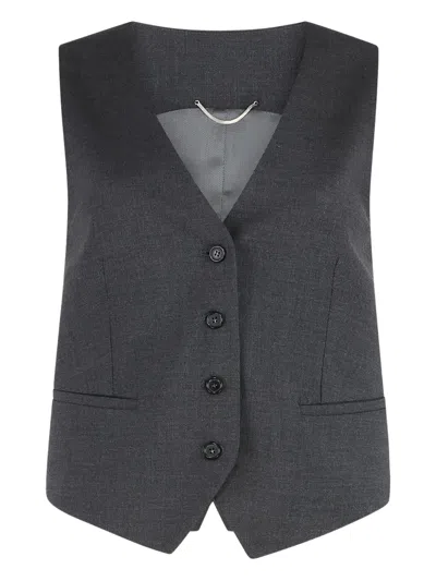 Pt Torino Virgin-wool Waistcoat