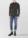 Pt Torino Western Shirt Featuring Chest Pockets