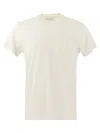 Pt Torino White Silk Blend T-shirt In Bianco