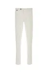 Pt Torino Chino Misto Cotone Bianco Crema