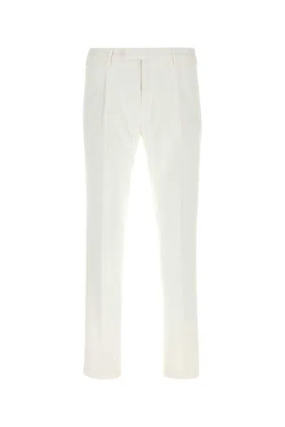 PT TORINO PT TORINO WHITE STRETCH COTTON PANT