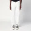 Pt Torino White Stretch Denim Jeans