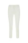 PT TORINO WHITE STRETCH VISCOSE PANT