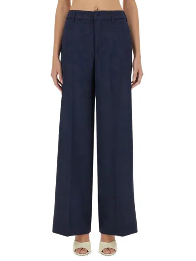 Pt Torino Pants "lorenza" In Blue