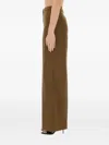 Pt Torino Wide-leg Trousers In Brown
