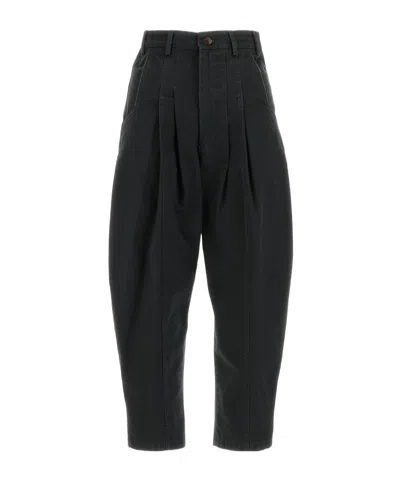 Pt Torino Wide-leg Jeans In Black
