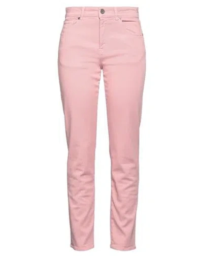 Pt Torino Woman Jeans Antique Rose Size 27 Cotton, Elastomultiester, Elastane In Pink