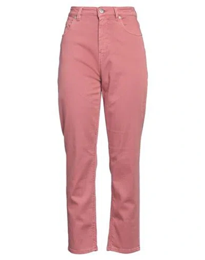 Pt Torino Woman Jeans Antique Rose Size 28 Cotton, Elastomultiester, Elastane In Pink