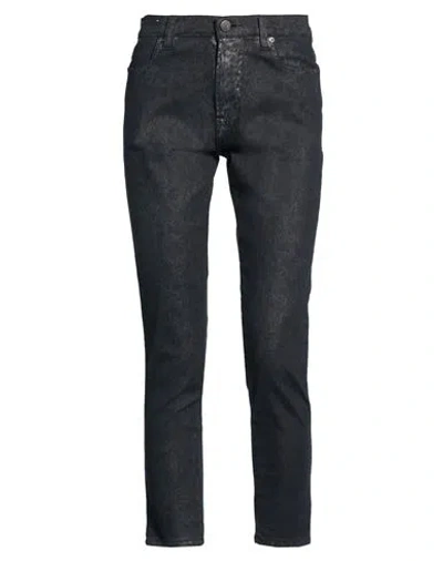 Pt Torino Woman Jeans Black Size 27 Cotton, Elastane