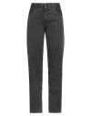 Pt Torino Woman Jeans Black Size 30 Cotton, Elastomultiester, Elastane