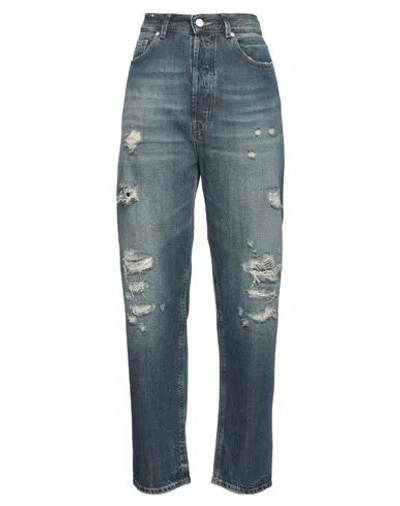 Pt Torino Woman Jeans Blue Size 26 Cotton, Lyocell