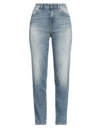 Pt Torino Woman Jeans Blue Size 27 Cotton, Elastane