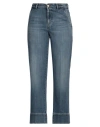 Pt Torino Woman Jeans Blue Size 28 Cotton, Lyocell In Blue