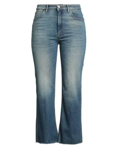 Pt Torino Woman Jeans Blue Size 28 Cotton, Polyester, Elastane