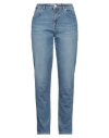 Pt Torino Woman Jeans Blue Size 30 Cotton, Elastane In Blue