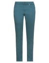 Pt Torino Woman Jeans Deep Teal Size 28 Lyocell, Cotton, Pes, Elastane In Green