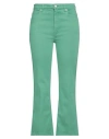 Pt Torino Woman Jeans Green Size 28 Lyocell, Cotton, Polyester, Elastane