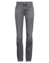 Pt Torino Woman Jeans Grey Size 27 Cotton, Elastane In Grey