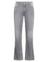 Pt Torino Woman Jeans Grey Size 28 Cotton, Elastane In Grey