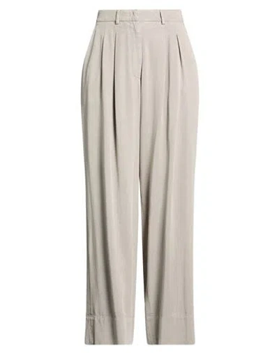 Pt Torino Woman Jeans Light Grey Size 8 Lyocell