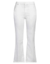 Pt Torino Woman Jeans White Size 29 Lyocell, Cotton, Polyester, Elastane