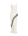 Pt Torino Woman Maxi Dress Ivory Size 4 Viscose
