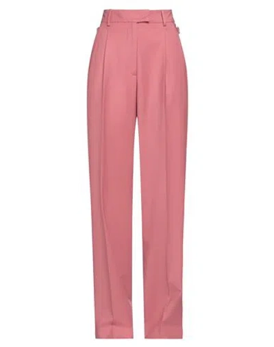 Pt Torino Woman Pants Antique Rose Size 2 Virgin Wool, Elastane In Pink