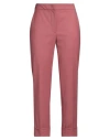Pt Torino Woman Pants Antique Rose Size 4 Virgin Wool, Elastane In Multi