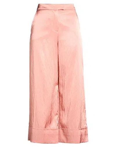 Pt Torino Woman Pants Antique Rose Size 4 Viscose, Polyamide In Multi