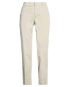 Pt Torino Woman Pants Beige Size 10 Cotton, Elastane In Neutral