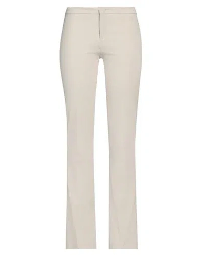Pt Torino Woman Pants Beige Size 6 Cotton, Polyamide, Elastane