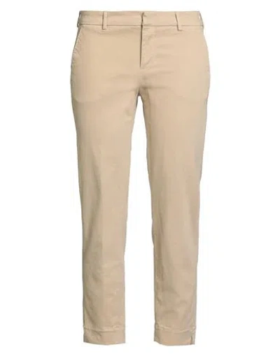 Pt Torino Woman Pants Beige Size 4 Modal, Cotton, Elastane