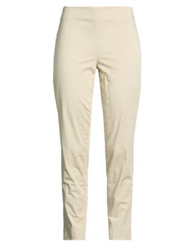 Pt Torino Woman Pants Beige Size 6 Cotton, Elastane In Neutral