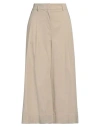 Pt Torino Woman Pants Beige Size 8 Cotton, Silk, Elastane