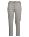 Pt Torino Woman Pants Beige Size 8 Virgin Wool, Cashmere, Elastane In Gray