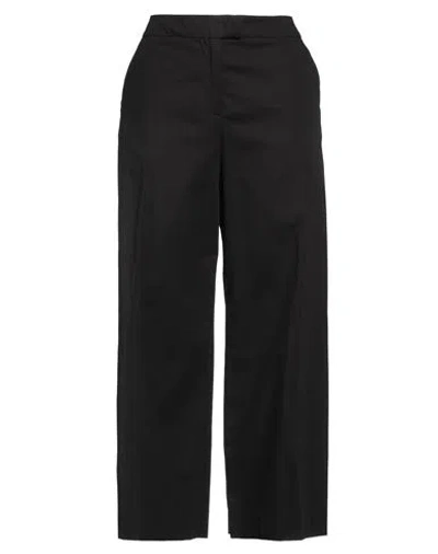 Pt Torino Woman Pants Black Size 10 Cotton, Elastane