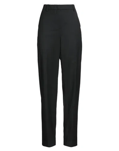 Pt Torino Woman Pants Black Size 10 Polyester, Wool, Elastane