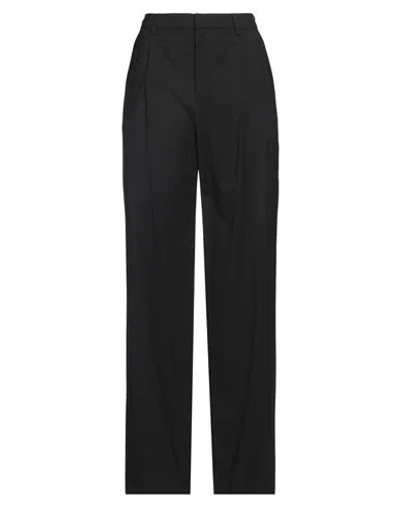 Pt Torino Woman Pants Black Size 10 Virgin Wool, Elastane