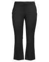 Pt Torino Woman Pants Black Size 10 Virgin Wool, Elastane