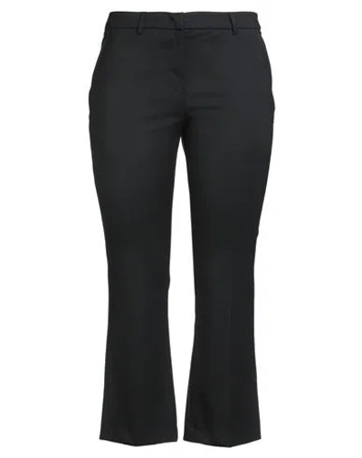Pt Torino Woman Pants Black Size 10 Virgin Wool, Elastane