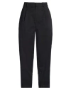Pt Torino Woman Pants Black Size 12 Cotton, Polyamide, Elastane In Black